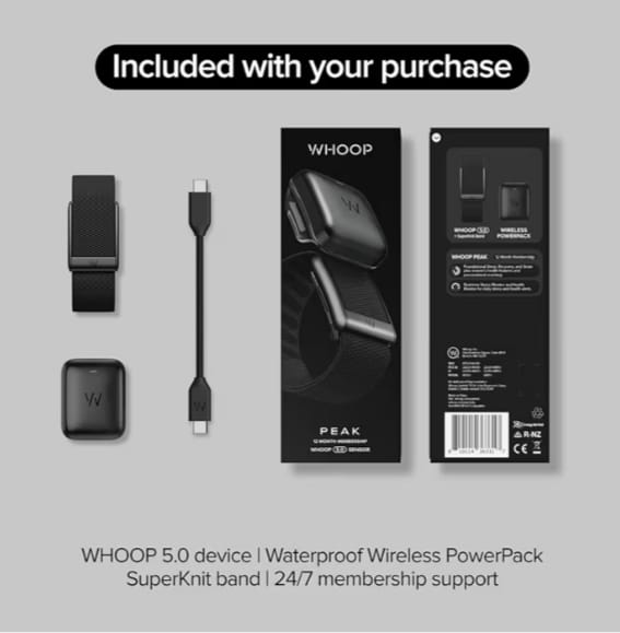 ''Whoop smart peak 5.0 smart watch''